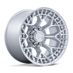 Fuel FC873 CHARGER GLOSS SILVER W/ MACHINED FACE