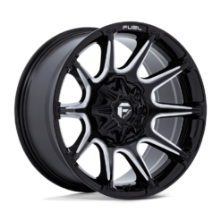 Fuel FC880 SUPER C GLOSS BLACK MILLED