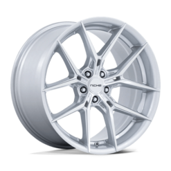 Niche NC279 PRODIGY 5 SILVER WITH MACHINED FACE