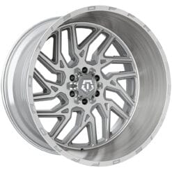 TIS Off Road 544BSM Brushed Silver & Milled
