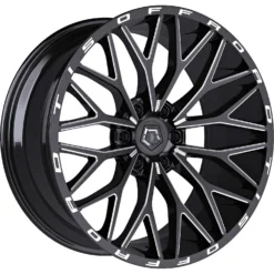 TIS Off Road 566BM Black w/Milled Accents