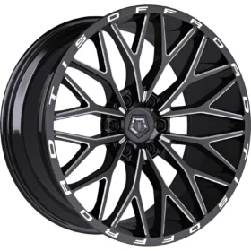 566BM Black w/Milled Accents