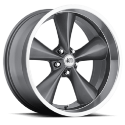 Boyd Coddington BC1GM JUNKYARD DOG Gunmetal / Machined Lip