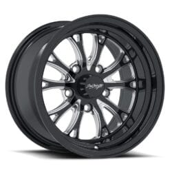 Boyd Coddington BC3 BRISTOL GLOSS BLACK/MILLED SPOKES