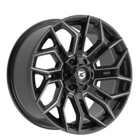 776BM GLOSS BLACK MILLED