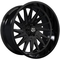 TIS 547B Gloss Black with Cast Lip Logo