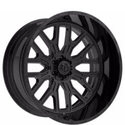 TIS Off Road 560B Gloss Black with Cast Lip Logo