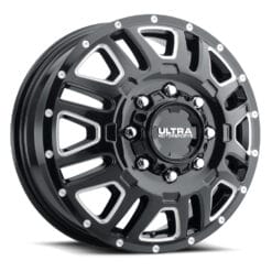 Ultra 003SB HUNTER DUALLY GLOSS BLACK W/MILLED ACCENTS