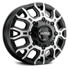 022FU SCORPION DUALLY Gloss Black w/Diamond Cut Face