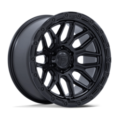 Fuel FC881 SURGE MATTE BLACK W/GLOSS BLACK LIP Fuel FC881 SURGE MATTE BLACK W/GLOSS BLACK LIP