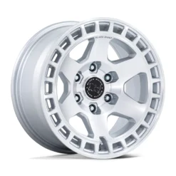 Black Rhino Hard Alloys BR022 BAHARI GLOSS SILVER W/ MACHINED FACE