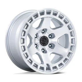 BR022 BAHARI GLOSS SILVER W/ MACHINED FACE