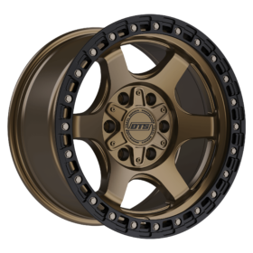 604BZB Satin Bronze w/ Black Ring