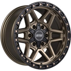 602BZB Satin Bronze w/ Black Ring