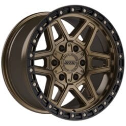 Dropstars Trail Series 602BZB Satin Bronze w/ Black Ring