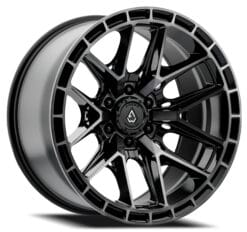 Arena Wheel Co BATTLE GLOSSY BLACK MACHINED DDT FACE AND LIP