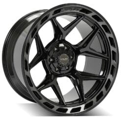 4PLAY 4P55 Gloss Black w/ Brushed Face & Tinted Clear