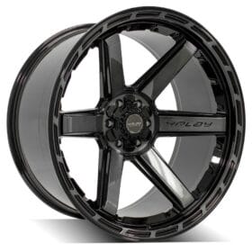 4P63 Gloss Black w/ Brushed Face & Tinted Clear