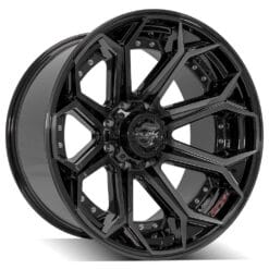 4PLAY 4P80R Gloss Black w/ Brushed Face & Tinted Clear
