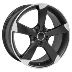 OE Wheels AU29 Satin Black Machined