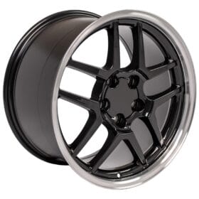CV04 Black with Machined Lip