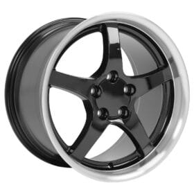 CV05 Black with Machined Lip