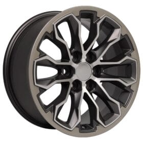 CV54 Satin Gunmetal Machined Face