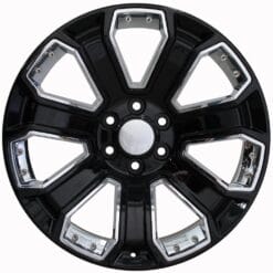 OE Wheels CV93 Black with Chrome