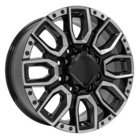 CV97 Black with Milled Edge