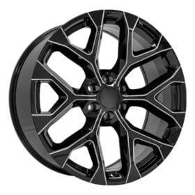 CV98 Black with Milled Edge