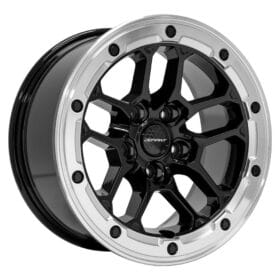 DF01 Gloss Black w/ Milled Ring