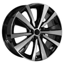 OE Wheels NS29 BLACK MACHINED