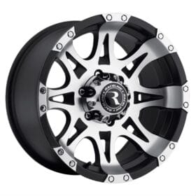 982-RAPTOR BLACK/MACHINED FACE