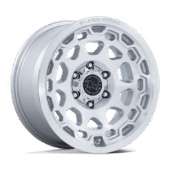 Black Rhino BR026 CONGO GLOSS SILVER W/ MACHINED FACE