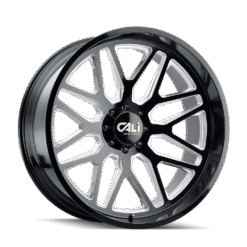 Cali Off-Road INVADER GLOSS BLACK MILLED