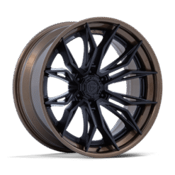 Fuel FC404 MUTINY MATTE BLACK W GLOSS BRONZE LIP