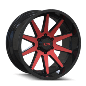 143 GLOSS BLACK/RED MACHINED