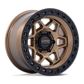 KM553 TORX MATTE BRONZE W GLOSS BLACK LIP