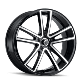 LUSSO GLOSS BLACK MACHINED