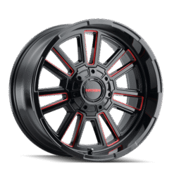 Mayhem APOLLO GLOSS BLACK MILLED PRISM RED
