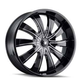 ROLLA GLOSS BLACK MILLED