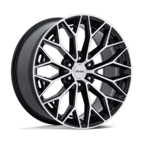 PE006 P5E GLOSS BLACK W/ MACHINED FACE