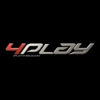 4PLAY 4P55 Gloss Black w/ Brushed Face & Tinted Clear