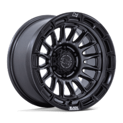 Black Rhino Hard Alloys BR025 RIVAL MATTE GUNMETAL W/ MATTE BLK-LP