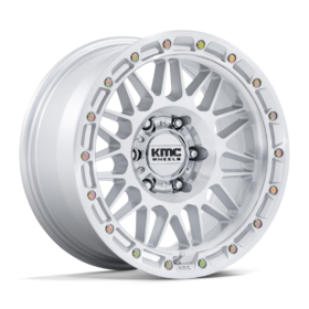 KM555 ATTACK GLOSS SILVER W/ MACHINED FACE