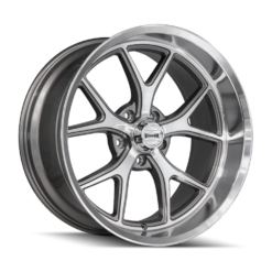 Ridler 661 GLOSS GREY WITH DIAMOND CUT FACE AND LIP