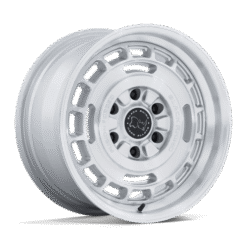 Black Rhino BR600 VAGABOND GLOSS SILVER W/ MACHINED FACE