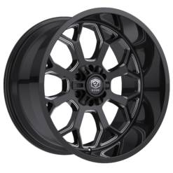 Edge Off Road 301BM GLOSS BLACK W/MILLED ACCENTS