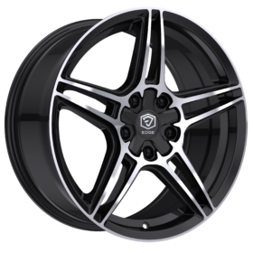 354MB Gloss Black Machined Face