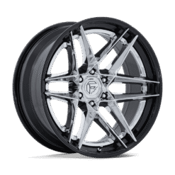 Fuel FC408 FLIGHT CHROME W/ GLOSS BLACK LIP